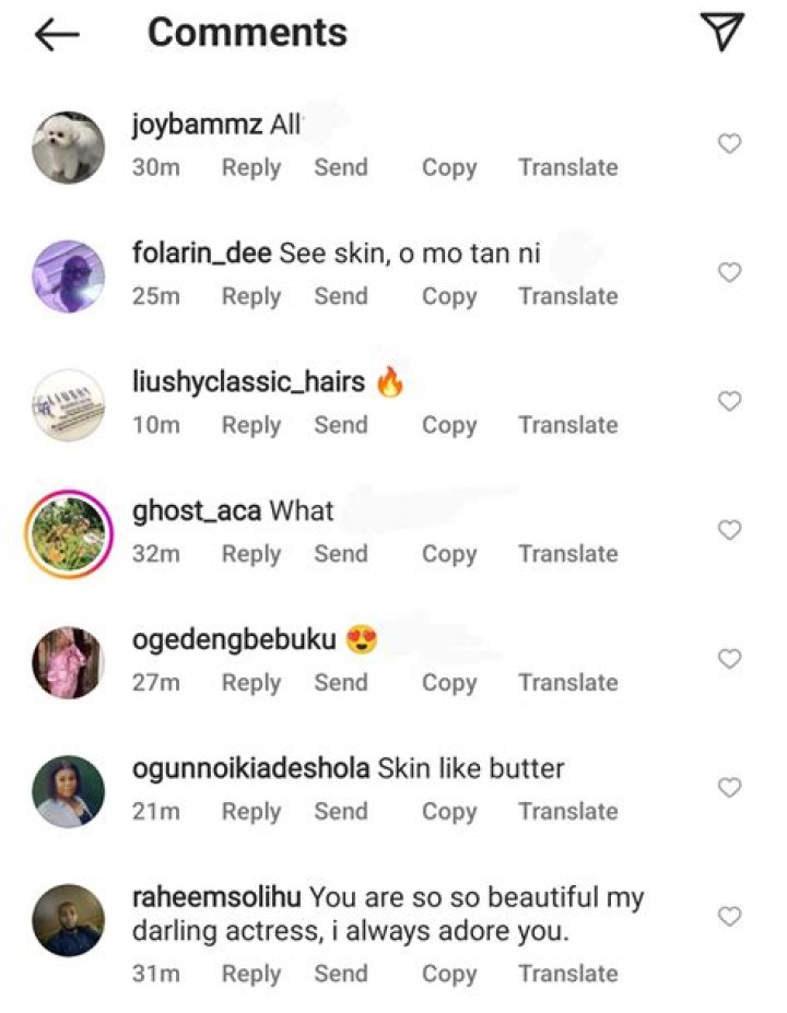 
Actress Dayo Amusa Causes Reactions With Eye-catching Photos Of Herself On Instagram 