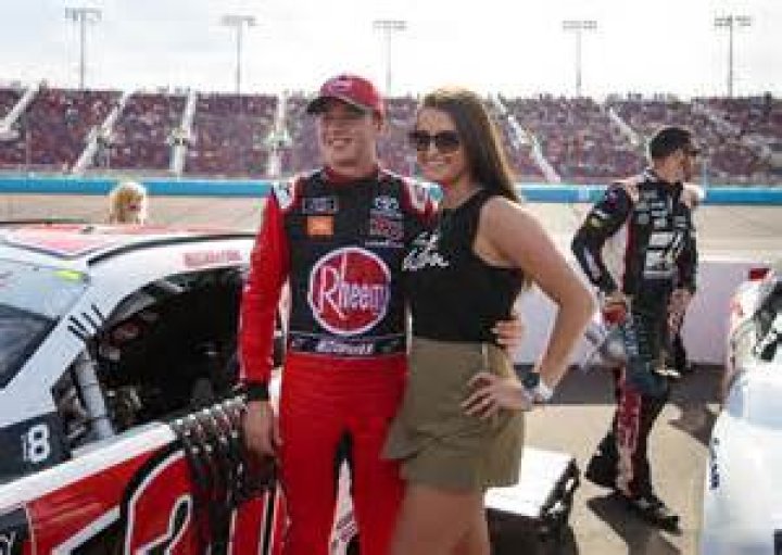 
Christopher Bell Wife Morgan Kemenah Bell And Family Support As He Wins NASCAR Dirt Race 